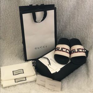 Gucci Rubber Slides
